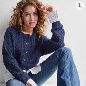 NWOT Venus Shirt Detail Sweater